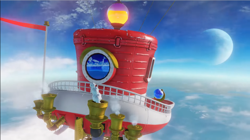 Un fan a reconstitué le château de Super Mario Odyssey en réalité virtuelle